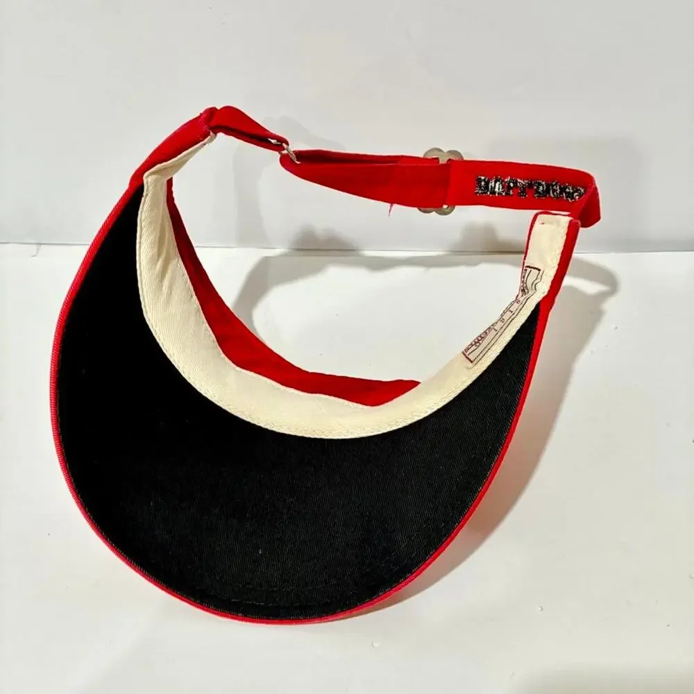 American Needle 1918 NCAA Georgia Bulldogs Red Black Visor Vintage cap